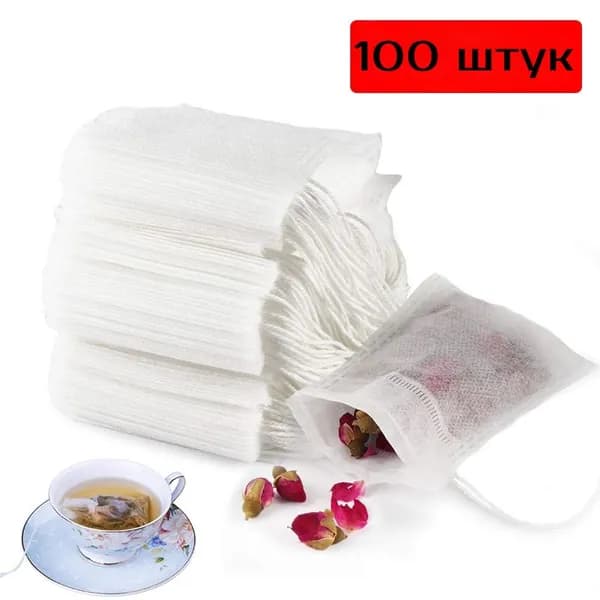 Фильтр для чая 5.5x7, 100 шт