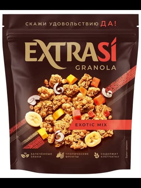 Гранола-мюсли Extrasi Экзотик микс, 300 г