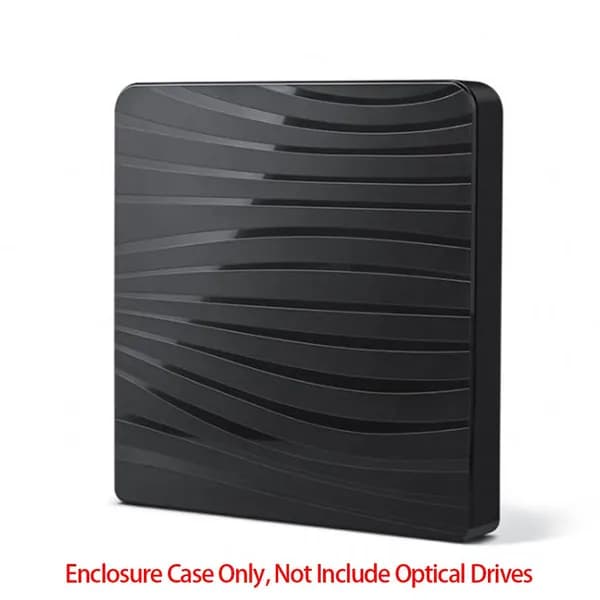Внешний корпус для DVD-привода: USB 3.0 и USB-C, рисунок зебры