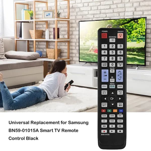 Пульт дистанционного управления для телевизоров Samsung BN59-01015A, чёрный, без батареек