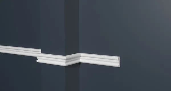 Молдинг под покраску Декор Дизайн (Decor-Dizayn) дюрополимер DD25 19х9х2000мм