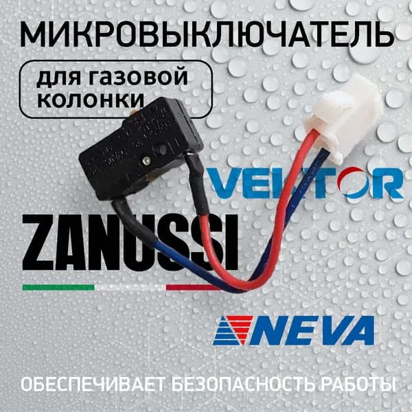 Микровыключатель ВПГ NEVA 4510М, Vektor, ZANUSSI GWH 10 Fonte