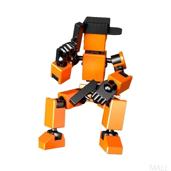 Многосуставная 3D фигурка робота, эксклюзивная игрушка для взрослых и детей