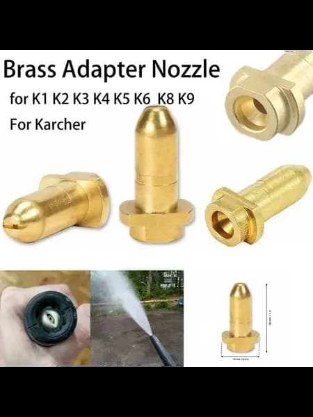 Латунная насадка-переходник для Karcher, сменная насадка-пер