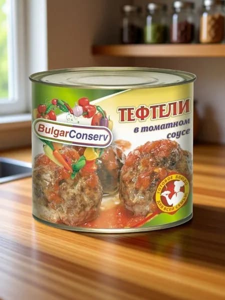 Тефтели BulgarConserv в т/с 540 гр