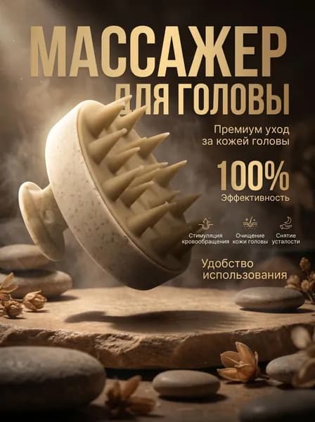 Массажная силиконовая щетка для мытья волос и кожи головы, Массажер для головы и тела