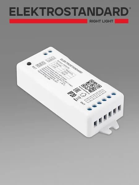 Умный контроллер для светодиодных лент с управлением из приложения Elektrostandard/Minimir Home dimming 12-24V 95004/00