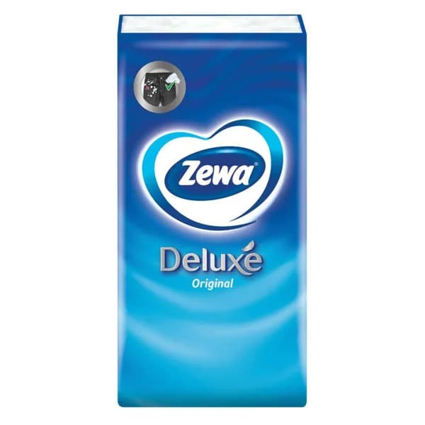 Платочки бумажные носовые Zemma Deluxe Design, 3 слоя, 10 шт