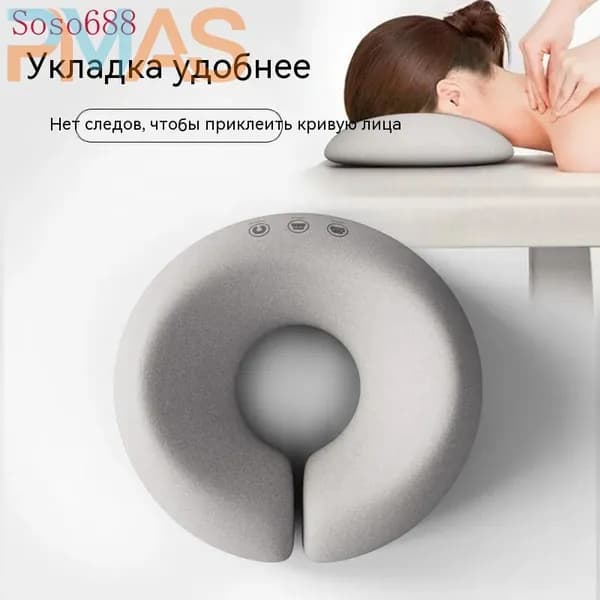 Подушка для косметической кровати, U-образная подушка для лица для массажного стола