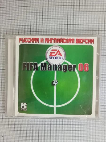 Диск с игрой для ПК: FIFA Manager 06 - Platinum (PC CD-ROM, Русская версия)