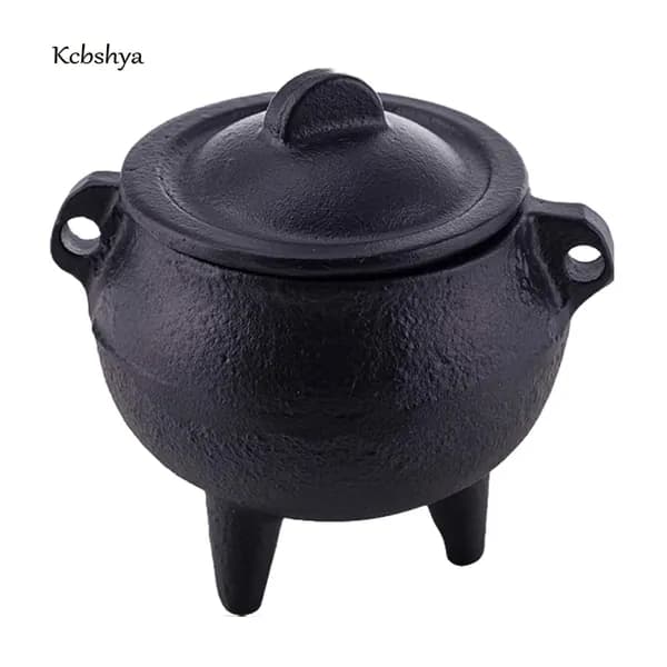 Винтажная подставка для благовоний с крышкой на треноге