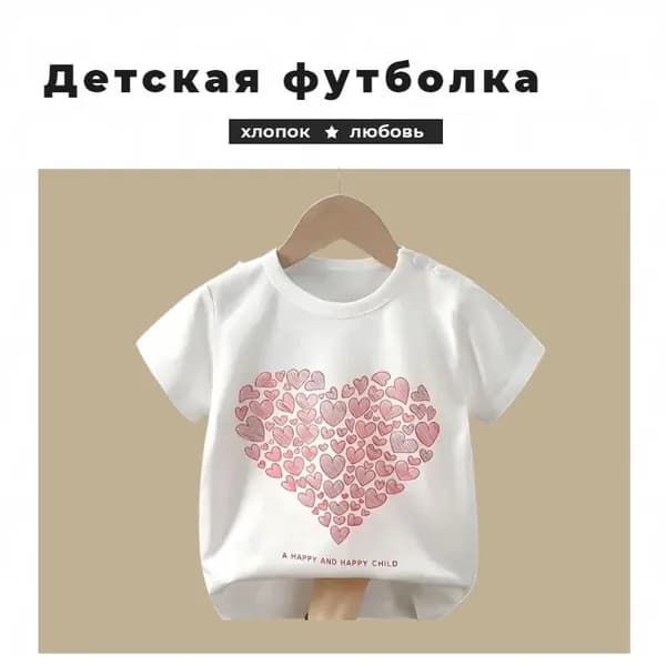 Футболка для малышей tutuya