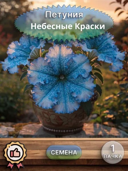 Петуния Небесные Краски, семена, 10 шт.