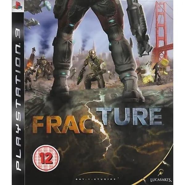 Видеоигра Fracture. Издание на диске. Английская версия на ps3.