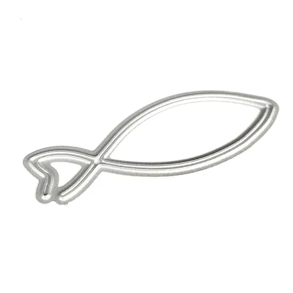 Металлические трафареты для вырубки рыбы, Silver