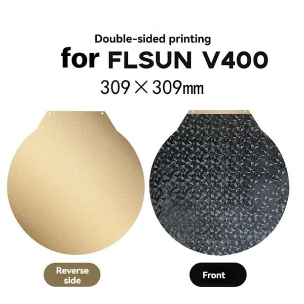 D8(E C Z S) Для 3D-Принтера V400 309MM Рабочая Пластина Круглая Текстурированная B