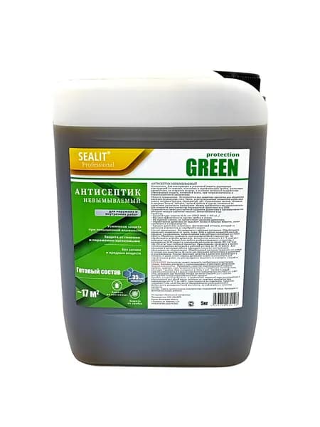 Sealit Антисептик GREEN готовый состав 5 кг