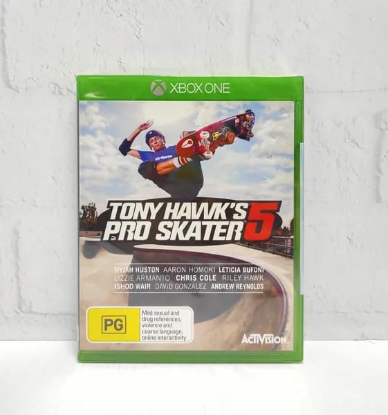 Tony Hawks Pro Skater 5 Английский язык Видеоигра на диске Xbox One / Series