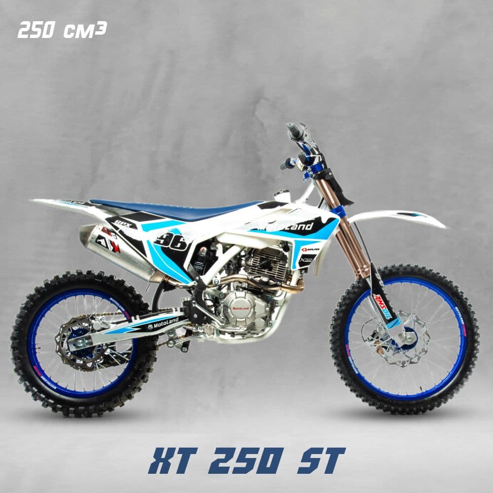 Мотоцикл Motoland XT 250 ST 21/18 (172FMM) 250 куб.см. / 21 л.с. / Кросс