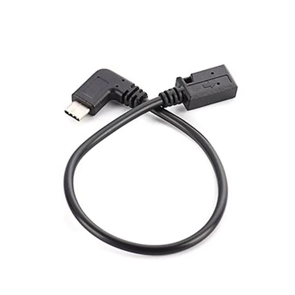 90-градусный USB-кабель типа C папа-мама для конвертера адаптера ноутбука