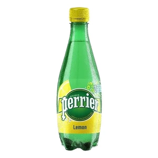 Вода ароматизированная минеральная Perrier лимон газированная 500 мл