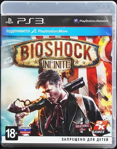 Игра BioShock Infinite PS3 ENG Русская документация