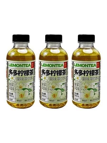 Холодный чай LEMONTEA со вкусом жасмина, 3 шт по 500 мл