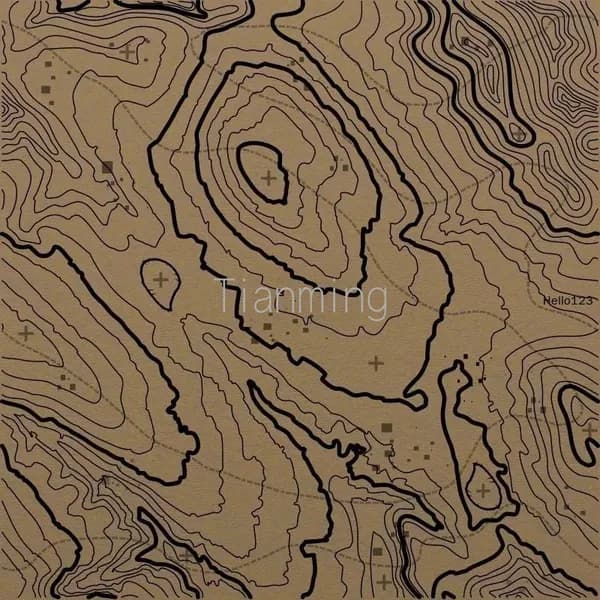 Лист Kydex 300x300x1.5/2 мм, текстура Simple Terrain - для ножен и тактических аксессуаров (1 шт)
