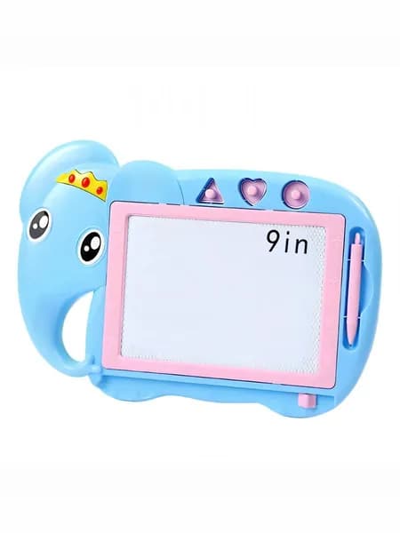 GJX LCD Writing Tablet для детей, Ударопрочный корпус для рисования, Антивибрационная конструкция, Синий