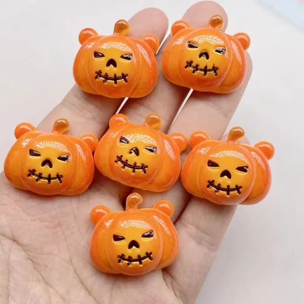 8pcs смола Хэллоуин декоративные аксессуары