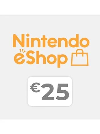 Карта оплаты Nintendo eShop 25 EUR Цифровая версия