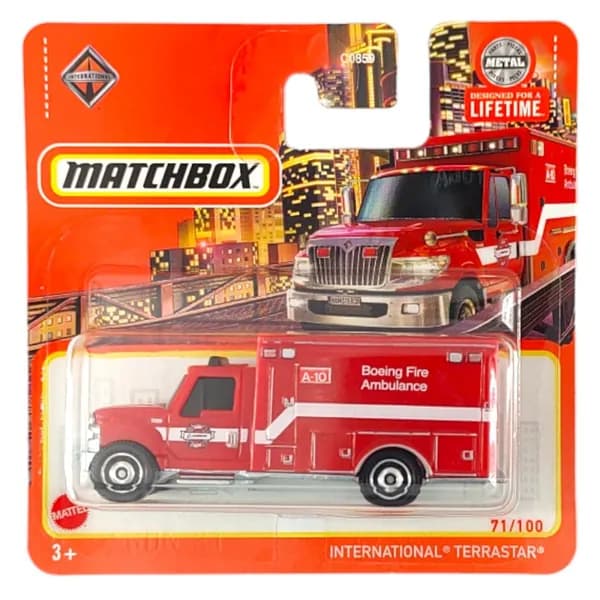 масштабная модель International Terrastar, Boeing Fire Ambulance, Red