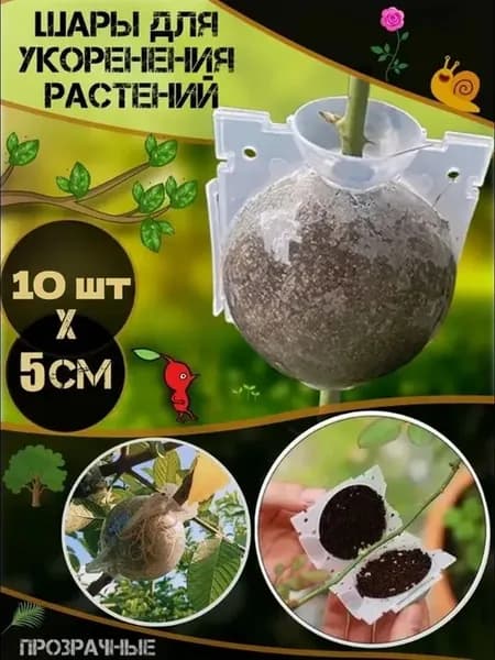 Набор для укоренения растений, 10 шт, Ø5 см