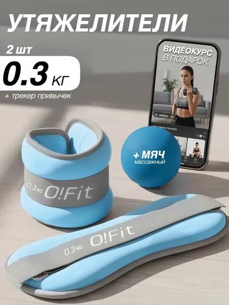 Утяжелители 2шт  , 0.3 кг