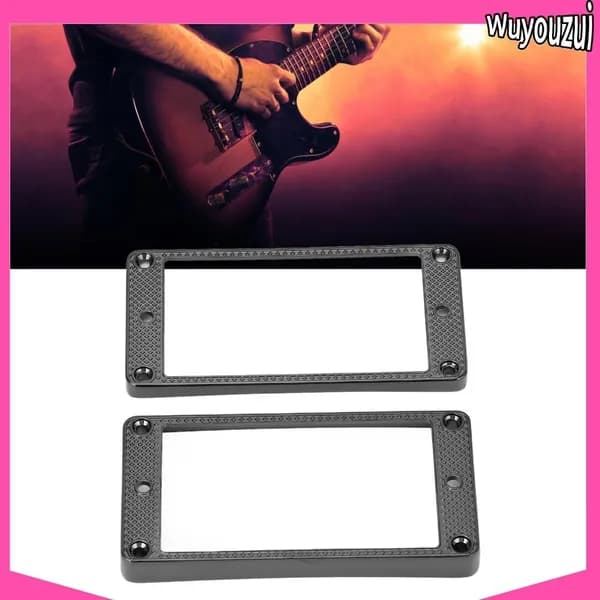 Металлический кольцо звукоснимателя Humbucker, идеально подходит для электрогитары