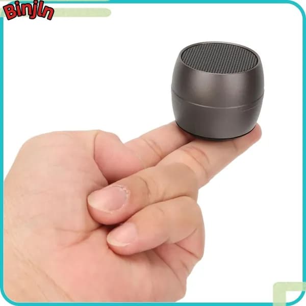 Мини-динамик Bluetooth темно-серый