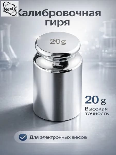гиря калибровочная 20 грамм для