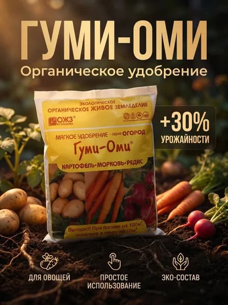 Гуми-Оми для Картофеля, моркови, редиса и свеклы 700г,