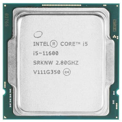 Процессор Intel Core i5-11600 OEM (CM8070804491513) - LGA 1200, 6 x 2.8 ГГц, L3 - 12 МБ, 2хDDR4-3200 МГц, Intel UHD Graphics 750, TDP 65 Вт