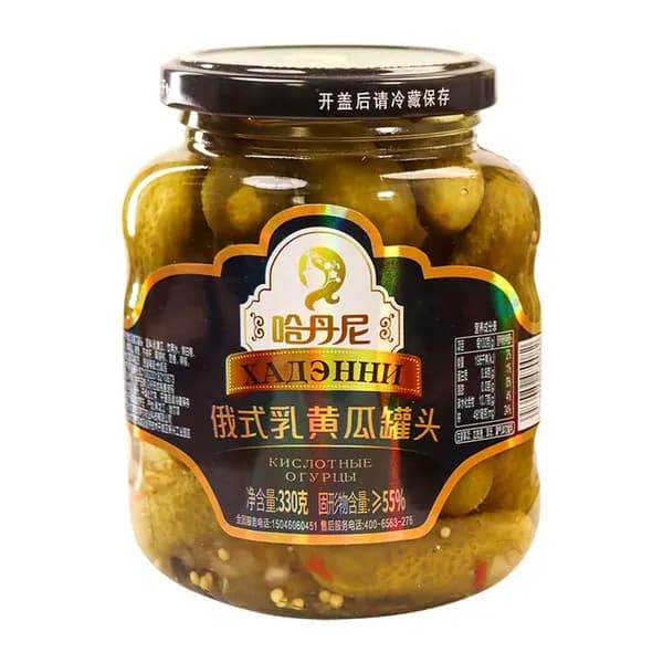 Русские маринованные огурцы, хрустящие корнишоны для бургеров, закуска к напиткам