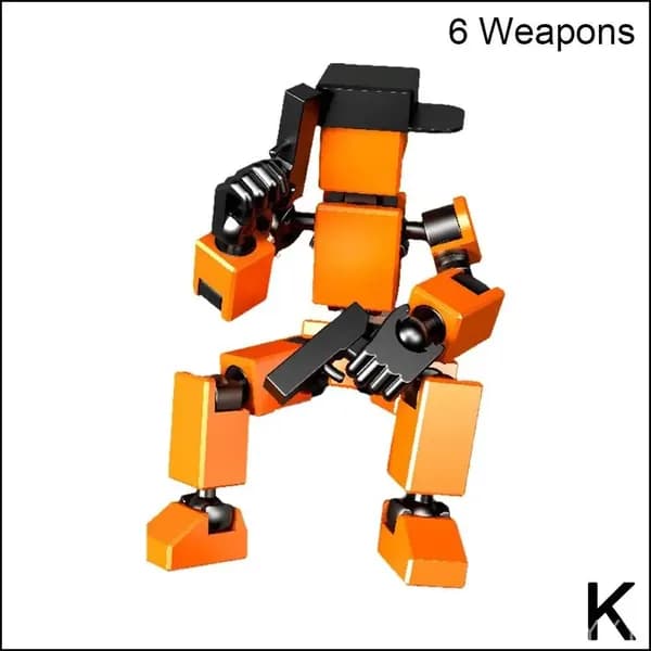 Новый 2025 Магнитный робот T13 3D -печать игрушка,Подходит в качестве подарка.