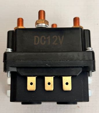 Моносоленоид12V/300А Блок управления для лебедки