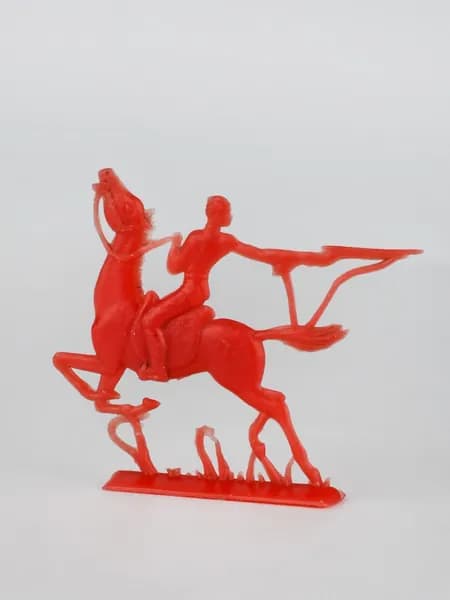 Фигурка СССР, красная кавалерия, пластик