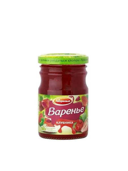 Варенье Клубничное АБРИКО 250г, стекло