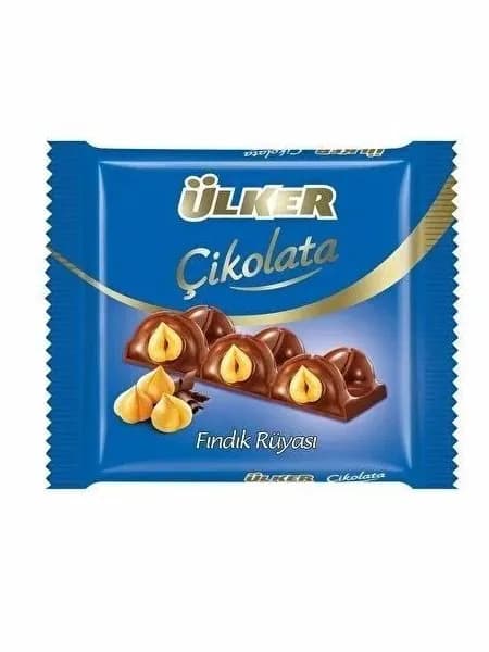 Ulker Шоколад Hazelnut Dream 75 г Молочный шоколад с фундуком