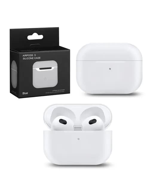 Чехол для AirPods 3 / Силиконовый чехол для AirPods 3,белый