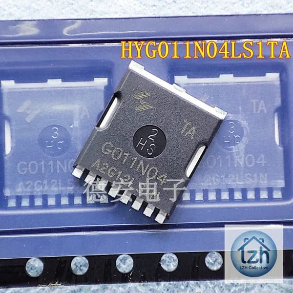 Транзистор MOSFET HYG011N04LS1TA G011N04 40V 320A 300W корпус TOLL, чёрный - null