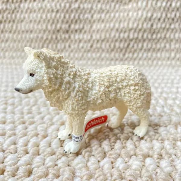 Фигурка дикого животного Schleich Полярный волк, 9.5 см, реалистичная игрушка для детей