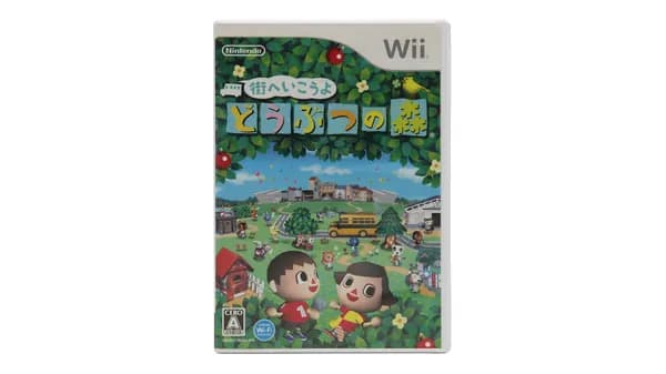 Animal Crossing: City Folk (Nintendo Wii, NTSC-J) Винтаж