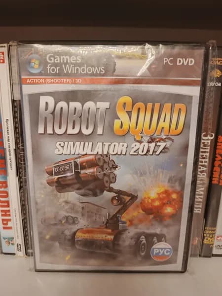 Видеоигра Robot Squad Simulator 2017 на ПК DVD (запечатан!)